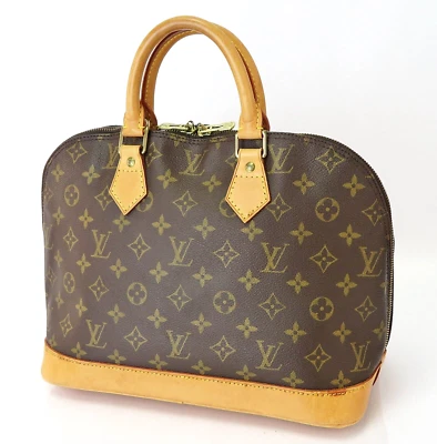 Auténtico bolso de mano Louis Vuitton Alma con monograma #59972 Foto 1 de 4