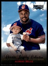 1996 Pinnacle Christie Brinkley Collection Albert Belle Cleveland Indians #10