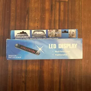 LED Sign The Messenger Electronic Scrolling Message Display with Remote Control - Picture 1 of 6