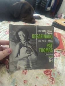 45 RPM, Pat Thomas, Desafinado / One Note Samba, MGM K13102, VG+ - Picture 1 of 3