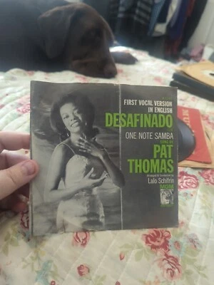 45 RPM, Pat Thomas, Desafinado / One Note Samba, MGM K13102, VG+ - Image 1 of 3
