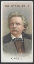 WILLS - MUSICAL CELEBRITIES - #30 GRIEG