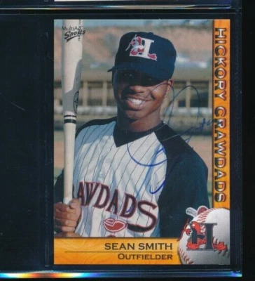 2004 Multi-ad #31 Sean Smith Crawdads Signed Autograph (DO27) SWSW6 - Image 1 of 2