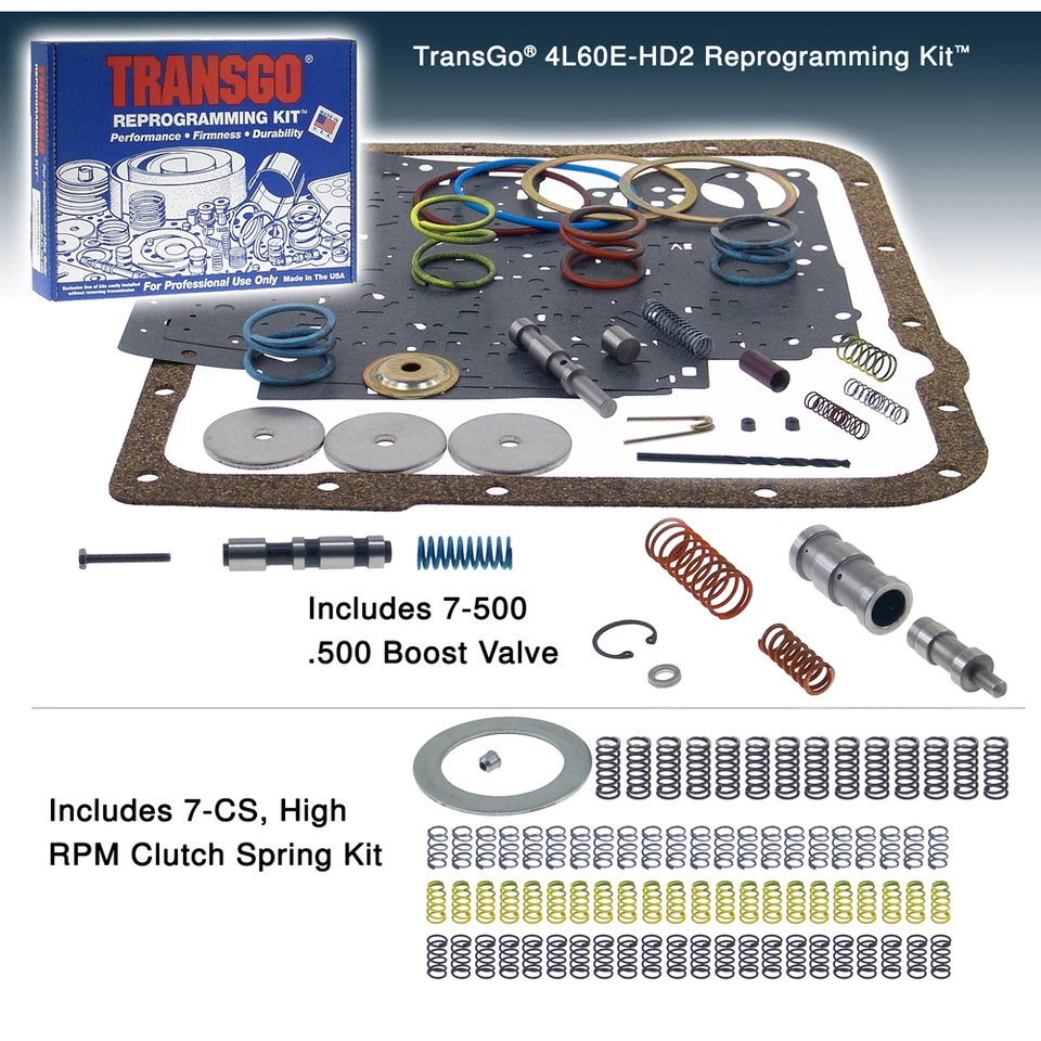 TransGo 4L60E-HD2 Reprogramming Kit VR,VS,VT,VE 4L60E- 1993-On Stage 1 and 2 HD2 - Image 1 of 1