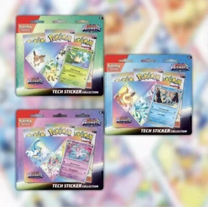 Pokémon TCG SV- Prismatic Evolutions Tech Sticker Collection - Picture 1 of 5