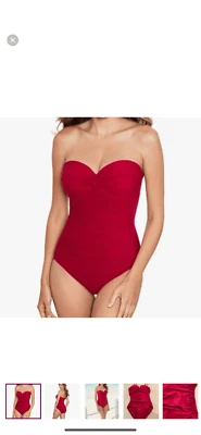 Traje de baño Miraclesuit Rock Solid Madrid Bandeau de una pieza 10 Foto 1 de 4