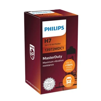 Glühbirne Für Vorderlicht H7 24V Master Duty Philips - Bild 1 von 2