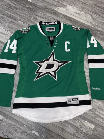 Reebok Dallas Stars NHL Jamie Benn Womens Jersey Sz S Hockey Cover
