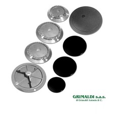 REX ELECTROLUX KIT PIATTELLI SPARTIFIAMMA CUCINA + BRUCIATORI - 2 MEDI