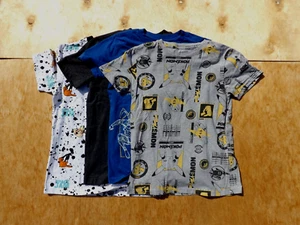 Größe Medium (8) Jungen Cartoon Helden Action T-Shirts Daffy Pokemon Star Wars Panth - Bild 1 von 7