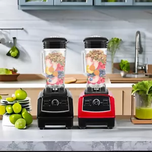2200W 2L Smoothie Blender Professional Countertop Fruit Juicer Smoothie Shakes - Bild 1 von 42