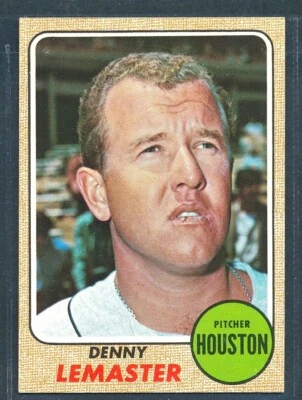 1968 Topps #491: DENNY LEMASTER "Houston Astros" ~ NM - Image 1 of 2