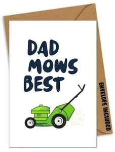 Lustige Vatertag/Geburtstagskarte unhöflicher Papa Papa Stiefvater Opa Onkel Witz/LS - Bild 1 von 1