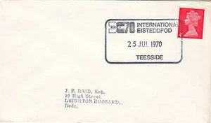 (65462) CLEARANCE GB Cover Teeside Eisteddfod 1970 - Bild 1 von 1