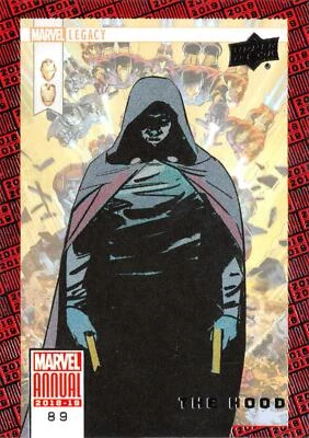 THE HOOD / 2018-2019 MARVEL ANNUAL (Upper Deck) BASE Trading Card #89 - Image 1 of 2