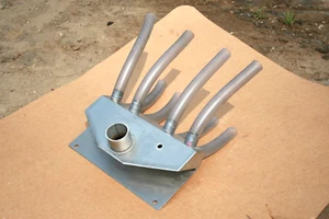 Stainless Steel Port Connector 2" to 1" (8 Ports) - Picture 1 of 11