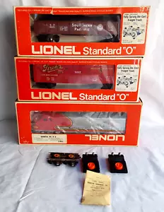 Lionel Santa Fe F3 6-8652 Southern Pcific 6-9821 Stroth Reefer auto 6-9807 nuovo con scatola 70 - Foto 1 di 24
