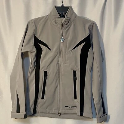 Polaris SLINGSHOT Jacket Women’s Size Small Gray / Soft Shell Black Zip NWT $149 - Image 1 of 4