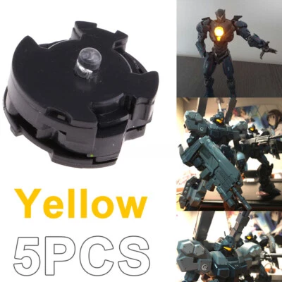 Yellow LED Light Unit Kit Gundam MG RX78 00R Q QANT Jesta EXIA Nu 5PCS - Image 1 of 3