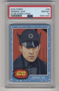 2019 Topps Star Wars Living Set #35 General Hux PSA 10 Low POP Free Shipping! - Bild 1 von 2
