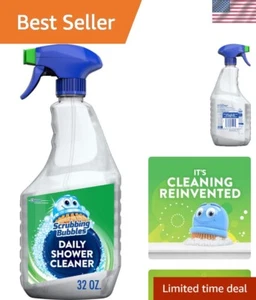 32 oz Daily Shower and Bathroom Cleaner - No Scrubbing Required, Fresh Scent - Picture 1 of 8
