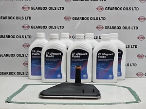 MASERATI ZF 6HP26 6 SPEED AUTOMATIC GEARBOX ZF OIL 7L FILTER GASKET KIT - Picture 1 of 8
