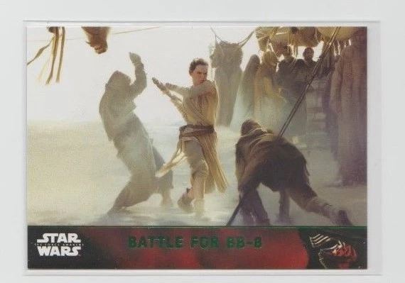 Star Wars The Force Awakens Series 1 Trading Card Green Parallel #88 - Image 1 of 1