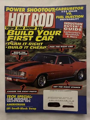 1994 October Hot Rod Magazine Tom Wilkinson Has Sleek Custom Roadster (CP294) - Image 1 of 3