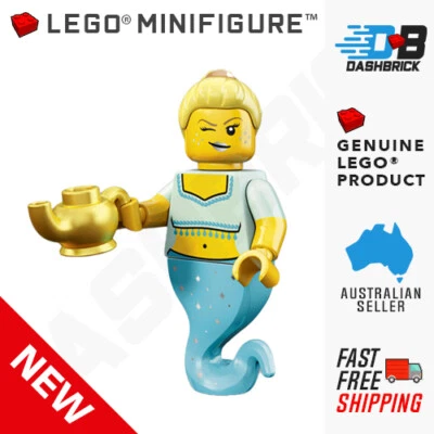 Minifiguras LEGO genuinas - Genie Girl, Serie 12, #15 - Nuevas en paquete de papel de aluminio  Foto 1 de 4
