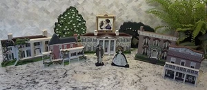 Lote Sheila's Lo que el viento se llevó Rhett Scarlet General Store Mercer House Tara - Imagen 1 de 17
