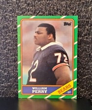 1986 Topps William Perry Rookie Card #20 