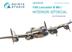 Quinta Studio QD48248, Lancaster B Mk.I, calcomanía impresa en 3D (para modelos HK), 1:48 - Imagen 1 de 16