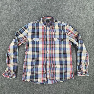 Paul Smith Jeans Shirt Mens Large Multicolor Plaid Classic Fit Long Sleeve - Image 1 of 4