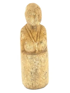 Paläolithikum geschnitzte versteinerte Holzstatue Muttergöttin, 10.000 v. Chr. - 40.000 v. Chr. - Bild 1 von 22