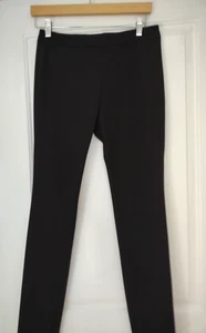 Theory HW Legging Becker Size 6 Black Becker Side Zip NWT Zip hem - Picture 1 of 17
