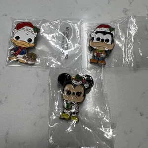 Funko Pop Disney Minnie, Donald & Goofy Pins Holiday Amazon Exclusive 2020 - Bild 1 von 5