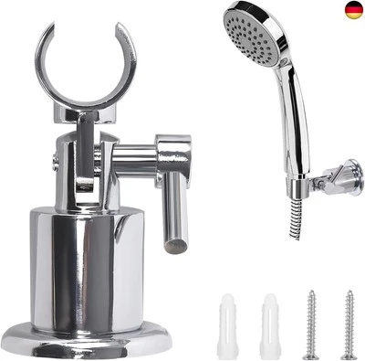 Duschkopfhalterung 180 Grad Duschkopf Halterungen Duschhalterung Metall mit - Bild 1 von 4
