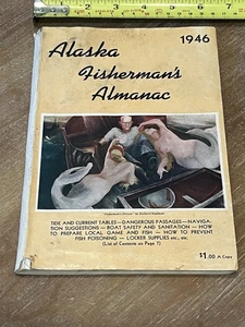 Alaska Fisherman’s Almanac 1946 Ads Fishing - Picture 1 of 12