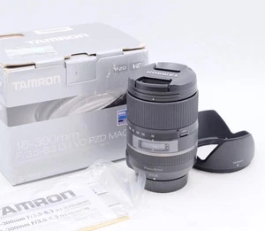 NEW– Tamron 16-300mm 3.5-6.3 Di II VC PZD for Nikon DSLR w/ USA Warranty - READ! - Picture 1 of 7