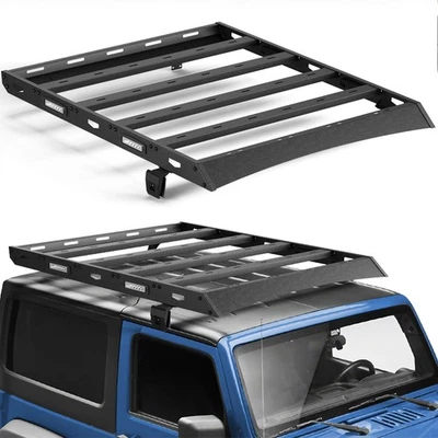 Roof Rack Cross Bars Cargo Basket Carrier For 1997-2006 Jeep Wrangler TJ Hardtop Foto 1 de 4