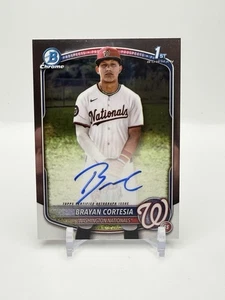 Brayan Cortesia 2025 Bowman Chrome 1st Auto #CPA-BC - Bild 1 von 2
