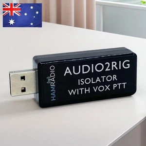 AUDIO2RIG USB Sound Adapter Radio Connector for KENWOOD ICOM YAESU Adapter - Zdjęcie 1 z 11