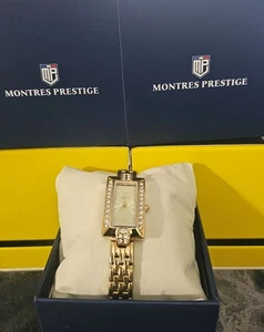 Reloj para mujer Montres Prestige x INVICTA - Cristales genuinos MPW0228 32 mm dorado - Imagen 1 de 8