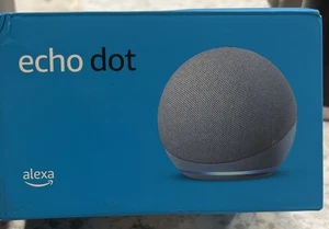 Amazon Echo Dot (4th Gen) NEW Smart Speaker W/ Alexa Model B7W64E Twilight Blue - Picture 1 of 7