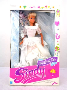 Hasbro Sindy Wedding Day Modepuppe 90er Jahre NRFB Originalverpackt Sehr Selten - Bild 1 von 6