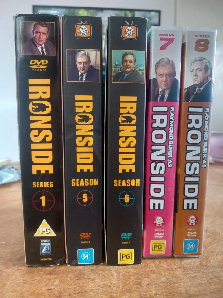 Ironside: DVD Job lot, Seasons 1,5,6,7,8, - Image 1 of 4
