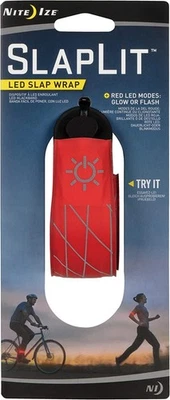 Nite Ize SlapLit LED Slap Wrap - Red/Red LED - Image 1 of 4