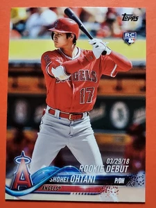 Shohei Ohtani RC 2018 Topps Update Series Rookie Debut #US285 BEAUTIFUL ๐ฅ๐๐๐ฐ - Picture 1 of 8