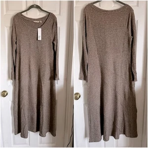 Soft Surroundings New Cleo Sweater Dress midi chic size Medium NWT - Picture 1 of 3