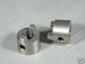 2X pcs 5mm Dia Stainless Steel Drive Dog Nitro EP Gas Boat Propeller RC - Picture 1 of 1